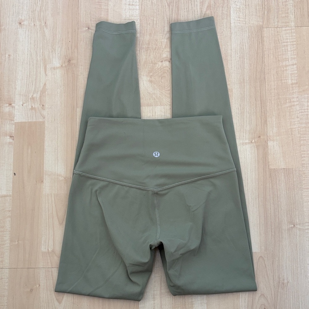 lululemon athletica Olive Green Leggings size 4